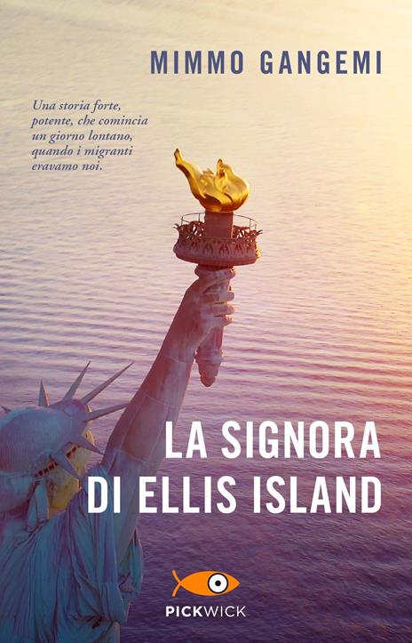 La signora di Ellis Island - Mimmo Gangemi - copertina