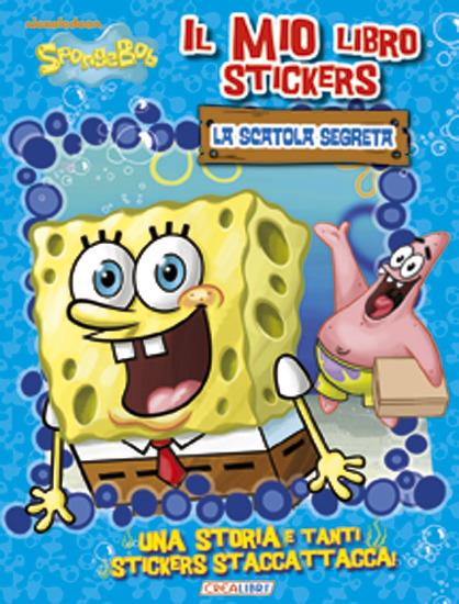 La scatola segreta. Il mio libro stickers. SpongeBob. Con adesivi - Carla Malerba - 3