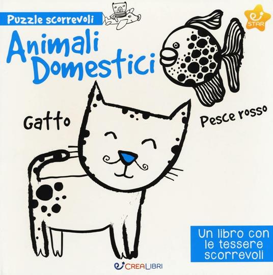 Animali domestici. Puzzle scorrevoli. Ediz. a colori - copertina