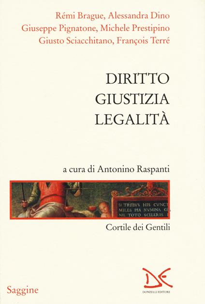 Diritto, giustizia, legalità. Cortile dei Gentili - copertina