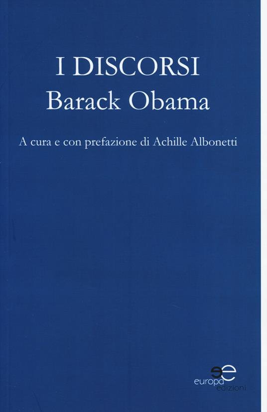 I discorsi. Barack Obama - copertina