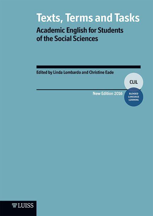 Texts, terms and tasks. Academic english for students of the social sciences - copertina