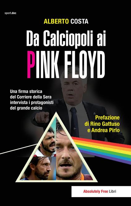 Da calciopoli ai Pink Floyd. Una firma storica del Corriere della Sera intervista i protagonisti del grande calcio - Alberto Costa - copertina