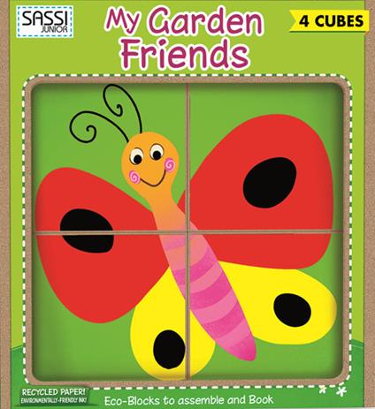 My garden friends. Eco-cubotti. Ediz. illustrata. Con gadget - Mathew Neil - copertina