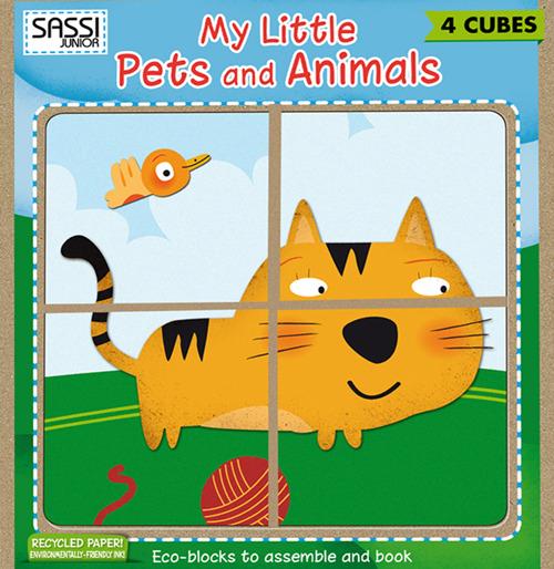 My little pets and animals. Eco-cubotti. Ediz. illustrata. Con gadget - Simon Miller - copertina