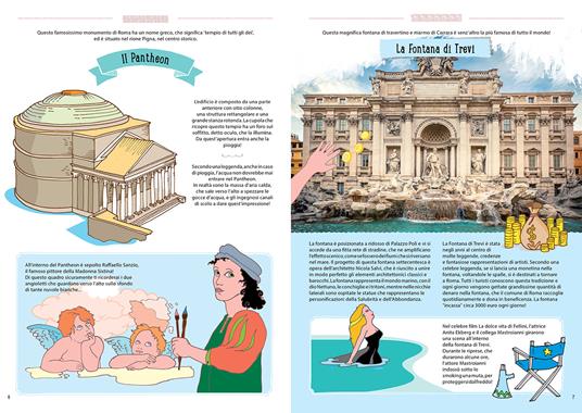 Roma. Viaggia, conosci, esplora. Libro puzzle - Matteo Gaule,Nadia Fabris - 4