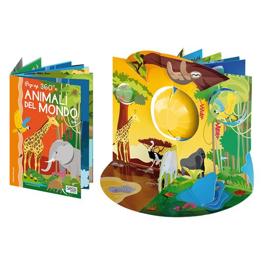 Animali del mondo. Pop-up 360° - Valentina Manuzzato - 3