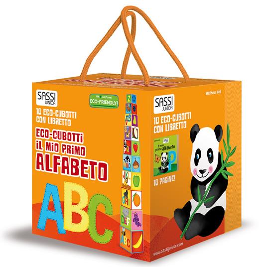 Il mio primo alfabeto. Eco-cubotti. Ediz. a colori. Con gadget - Mathew Neil - copertina