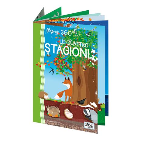 Le quattro stagioni. Pop-up 360° - Matteo Gaule - copertina