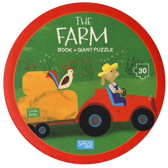 The farm. Ediz. a colori. Con puzzle - Cecilia Botta - copertina