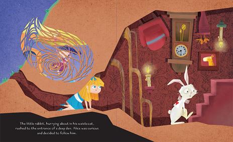 Alice in wonderland. Die-cut reading. Ediz. illustrata - Nadia Fabris,Irena Trevisan - 3