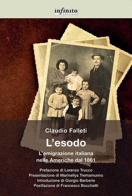 L'esodo. L'emigrazione italiana nelle Americhe dal 1861 - Claudio Falleti - copertina