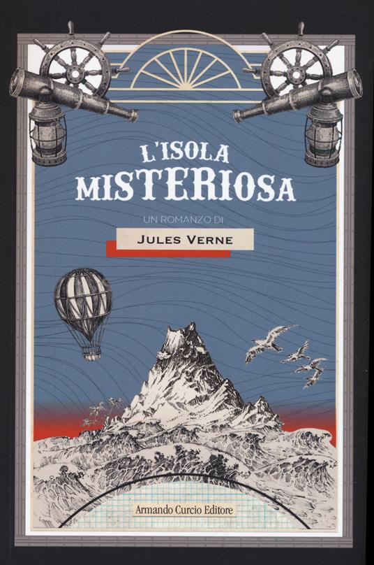 L' isola misteriosa - Jules Verne - copertina