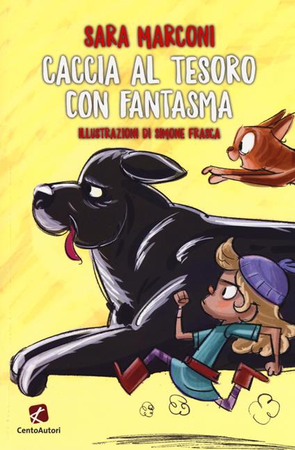 Caccia al tesoro con fantasma - Sara Marconi - copertina