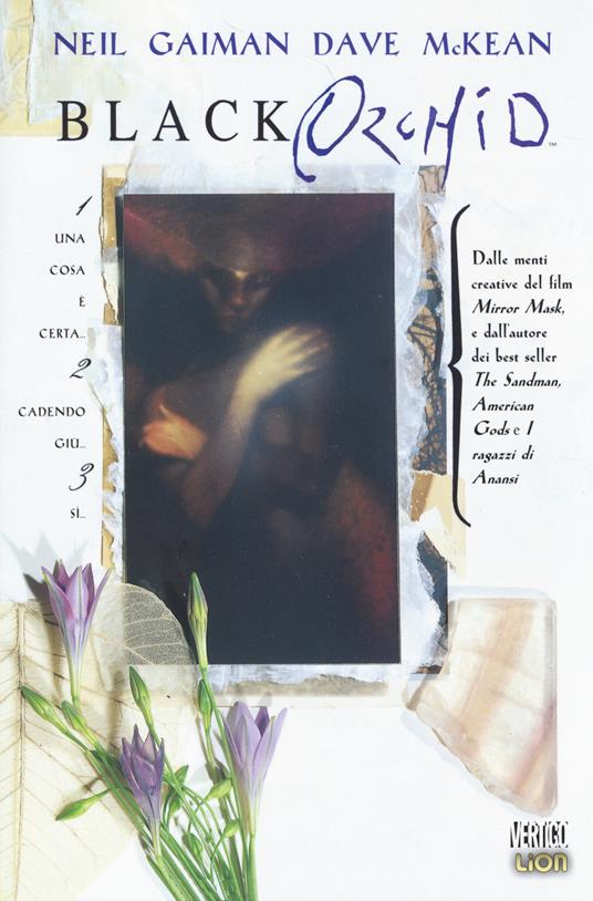 Black orchid - Neil Gaiman,Dave McKean - copertina