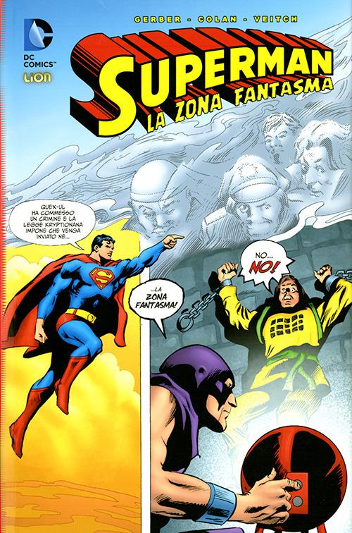 La zona fantasma. Superman - Steve Gerber - copertina