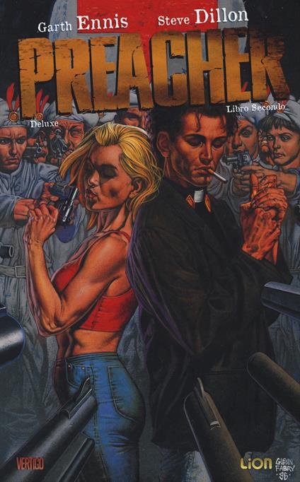 Preacher deluxe. Vol. 2 - Garth Ennis,Steve Dillon - copertina