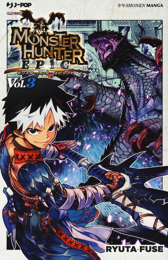 Monster Hunter Epic. Vol. 3 - Ryota Fuse - copertina