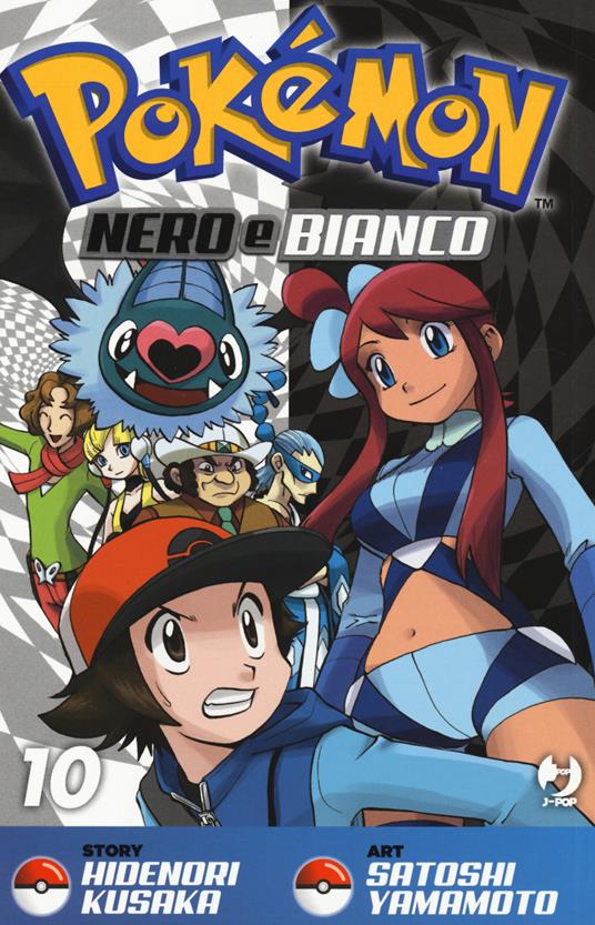 Pokemon nero e bianco. Vol. 10 - Hidenori Kusaka,Satoshi Yamamoto - copertina