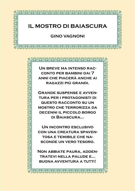 Il mostro di Baiascura - Gino Vagnoni - ebook