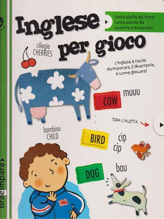 Inglese per gioco. Ediz. illustrata - Gabriele Clima,Francesca Crovara - copertina