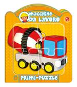 Macchine da lavoro. Libro puzzle. Ediz. a colori