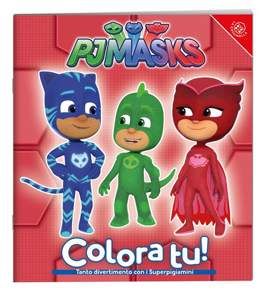 Disegno dei PJ Masks superpigiamini da stampare e colorare