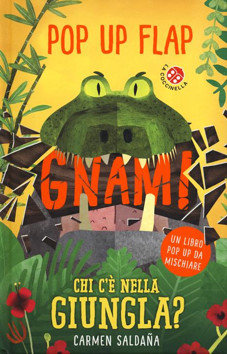 Chi c'è nella giungla? Libro pop-up. Ediz. a colori - Carmen Saldaña - copertina