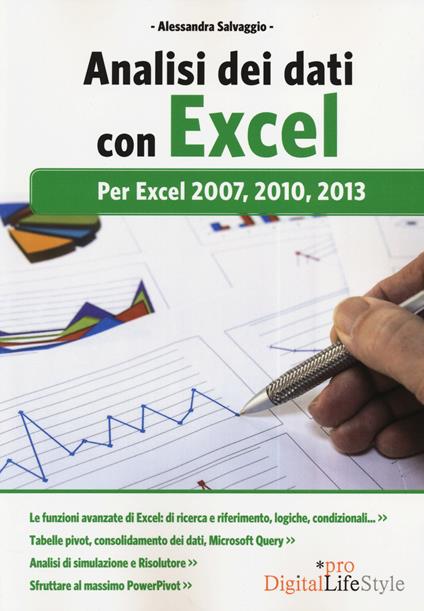 Analisi dei dati con Excel. Per Excel 2007, 2010, 2013 - Alessandra Salvaggio - copertina