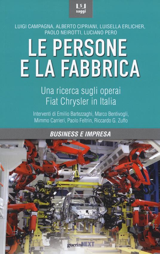 Le persone e la fabbrica. Una ricerca sugli operai Fiat Chrysler in Italia - copertina