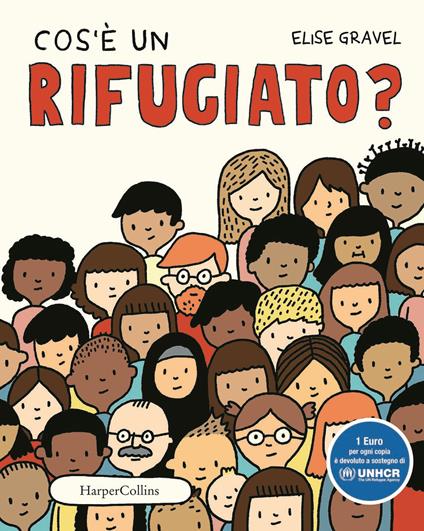 Cos'è un rifugiato? - Elise Gravel - copertina