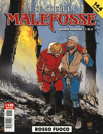 Rosso fuoco. I sentieri Malefosse. Vol. 8 - Daniel Bardet,Brice Goepfert - copertina