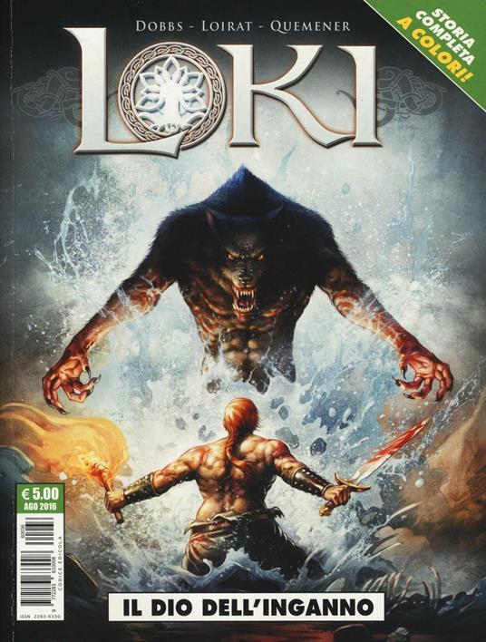 Il dio dell'inganno. Loki - Dobbs - copertina