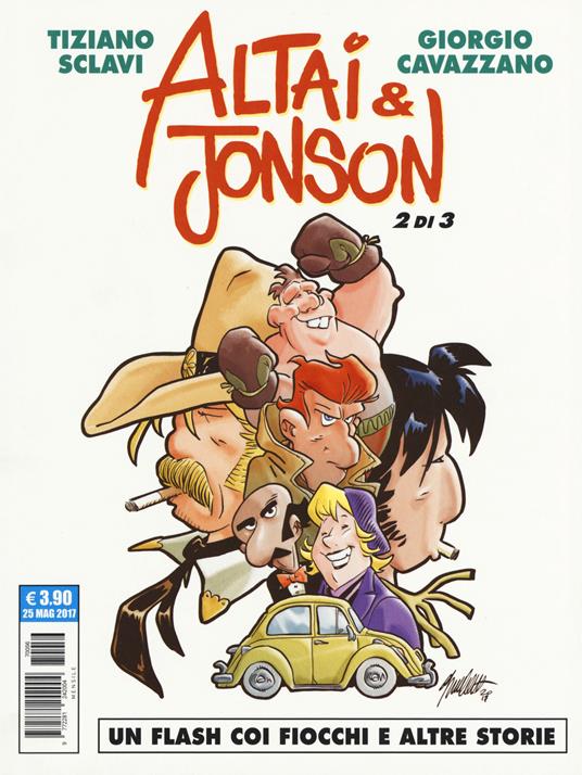 Altai & Jonson. Vol. 2: Un flash coi fiocchi e altre storie - Tiziano Sclavi,Giorgio Cavazzano - copertina