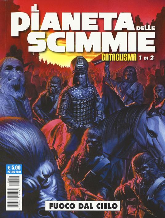 Il pianeta delle scimmie: cataclisma. Vol. 1: Fuoco dal cielo. - Corinna Bechko,Gabriel Hardman - copertina