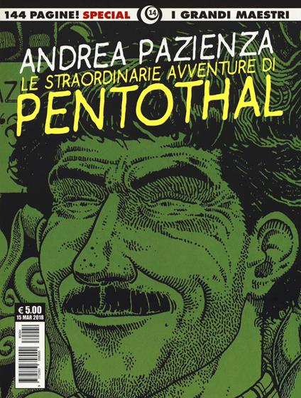 Le straordinarie avventure di Penthotal - Andrea Pazienza - copertina