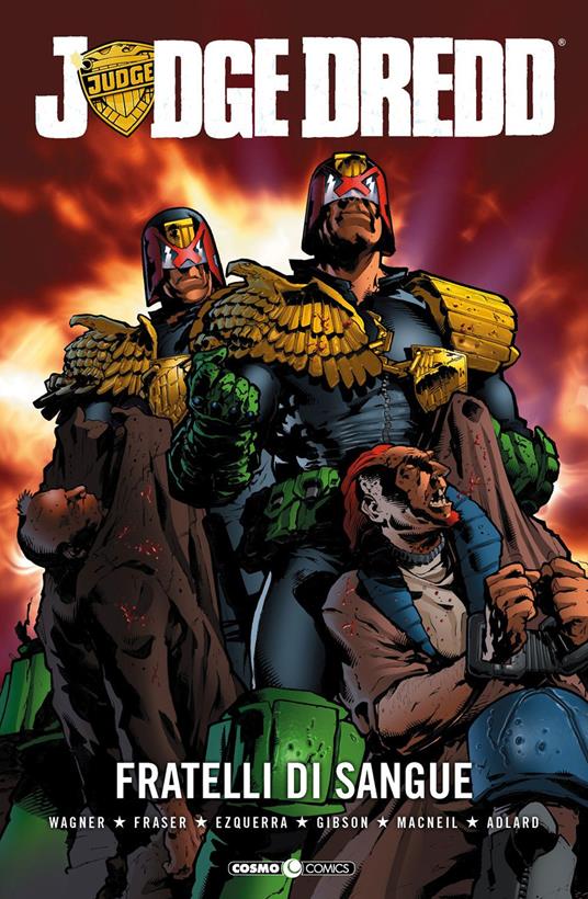 Fratelli di sangue. Judge Dredd - John Wagner - copertina