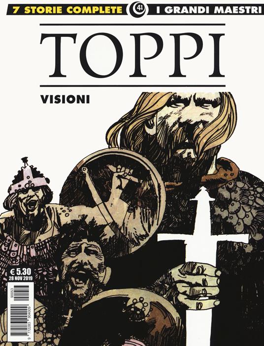 Visioni - Sergio Toppi - Libro - Editoriale Cosmo - I grandi maestri |  laFeltrinelli