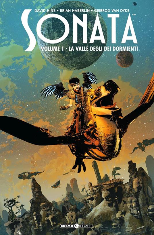 Sonata. Vol. 1: valle degli dèi dormienti, La. - David Hine,Brian Haberlin - copertina