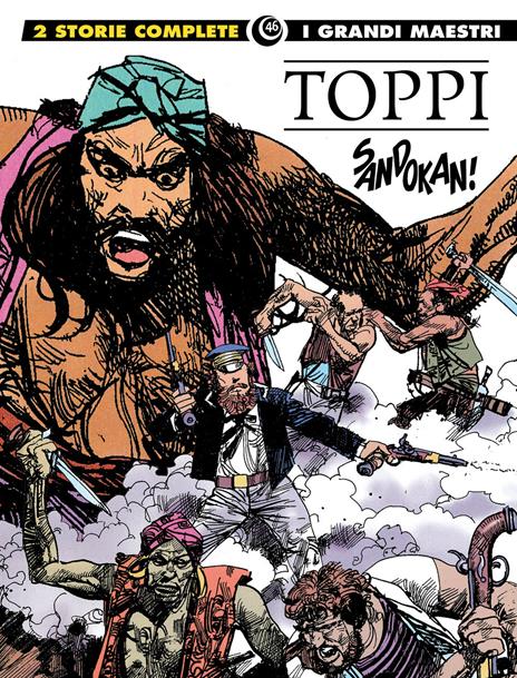 Sandokan - Sergio Toppi,Claudio Nizzi - copertina