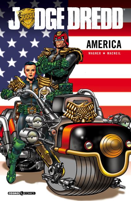 America. Judge Dredd - John Wagner,Colin MacNeil - copertina