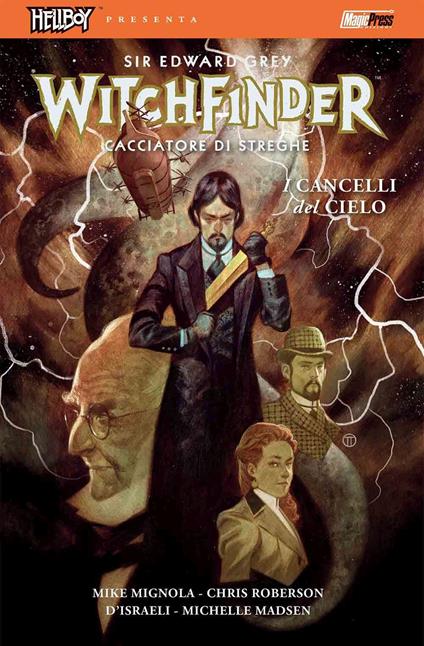 I cancelli del cielo. Hellboy presenta Witchfinder. Vol. 5 - Mike Mignola,Chris Roberson - copertina