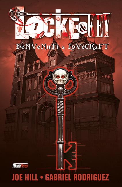 Locke & Key. Vol. 1: Benvenuti a Lovecraft - Joe Hill,Gabriel Rodriguez - copertina