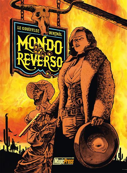 Mondo reverso. Vol. 1: Cornelia & Lindbergh - Arnaud Le Gouëfflec - copertina