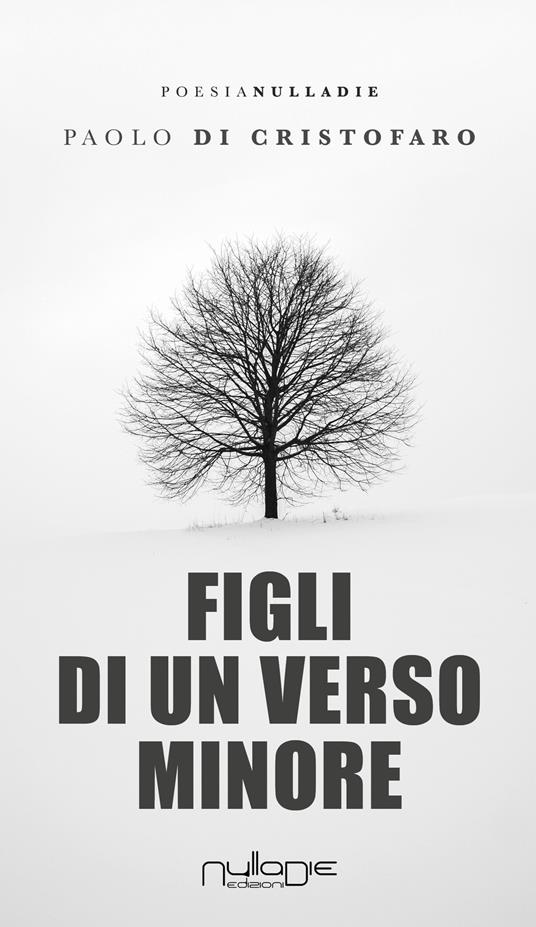 Figli di un verso minore - Paolo Di Cristofaro - copertina