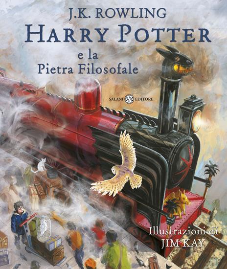 Harry Potter e la pietra filosofale. Ediz. a colori. Vol. 1 - J. K. Rowling - copertina