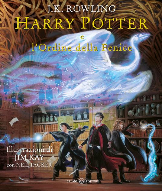 Harry Potter e l'Ordine della Fenice. Ediz. illustrata - J. K. Rowling - copertina