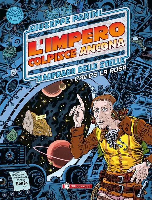 L' impero colpisce Ancona. Giuseppe Parini. Naufrago delle stelle - Davide La Rosa - copertina