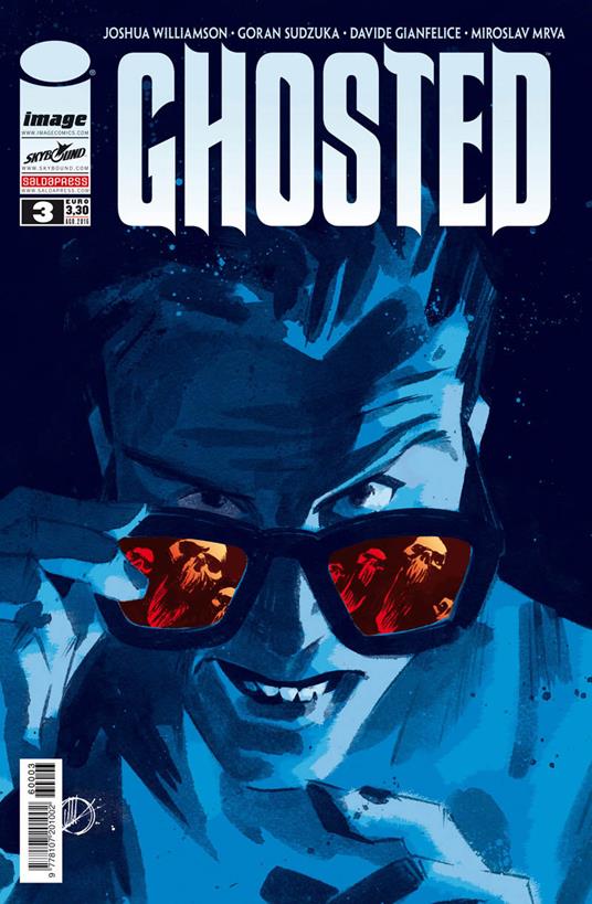 Ghosted. Vol. 3 - Joshua Williamson - copertina