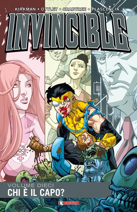 Invincible. Vol. 10: Chi è il capo? - Robert Kirkman,Cory Walker - copertina